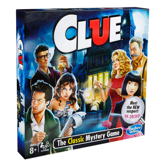 CLUE Mystery Game Hasbro Official