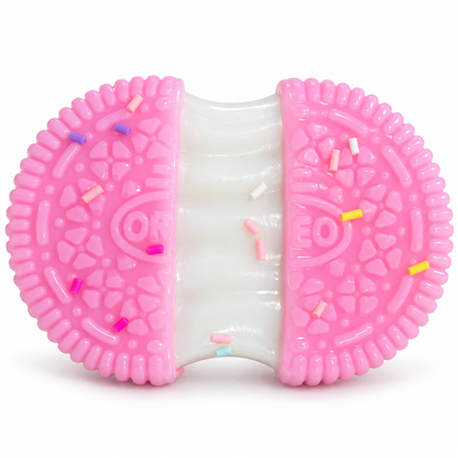 Strawberry stretch cookie squishy with stretchy cream