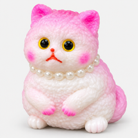 Surprise cat squishy, soft squeeze toy for stress relief