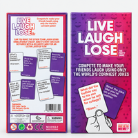 Live Laugh Lose – Corny Jokes Party Game