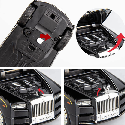 Luxury Rols Royce Pull-Back Metal Car
