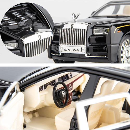 Luxury Rols Royce Pull-Back Metal Car