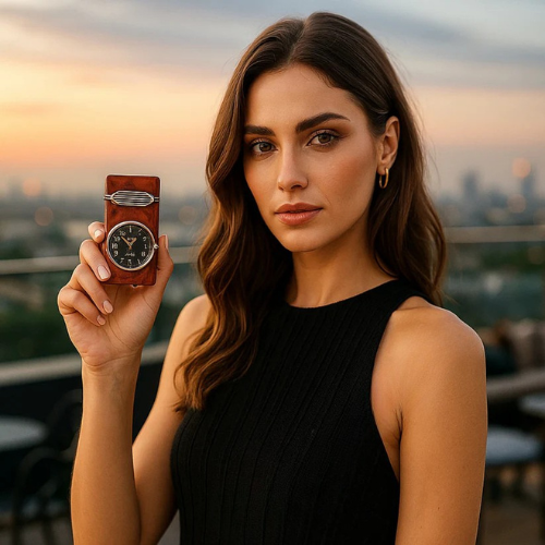 Luxury Classic Analog Watch Lighter