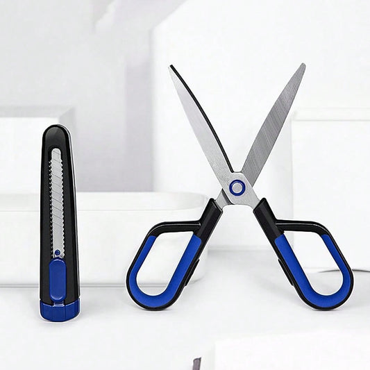 2 in 1 Stainless Scissors and Cutter