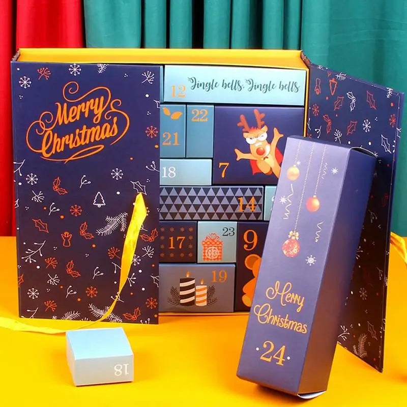 24-Days Christmas Advent Calendar Gift Boxes