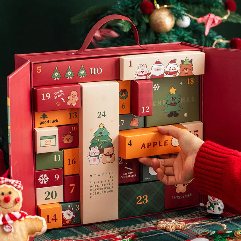 24-Days Christmas Advent Calendar Gift Boxes