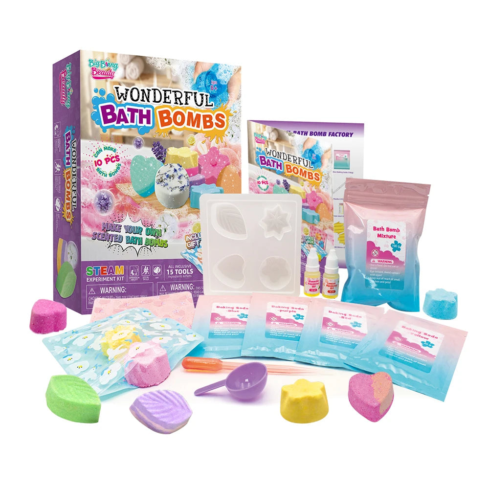 Wonderful Bath Bombs DIY Kit
