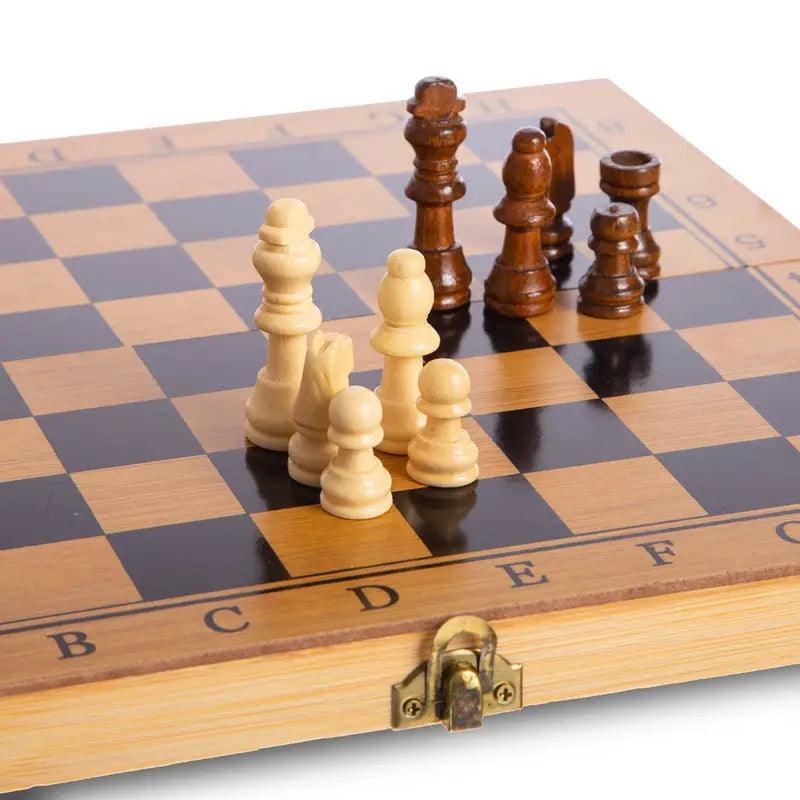 Wooden Foldable Chess Board