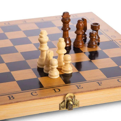 Wooden Foldable Chess Board