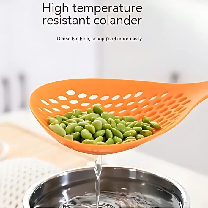 Plastic Strainer Cooking Spoon