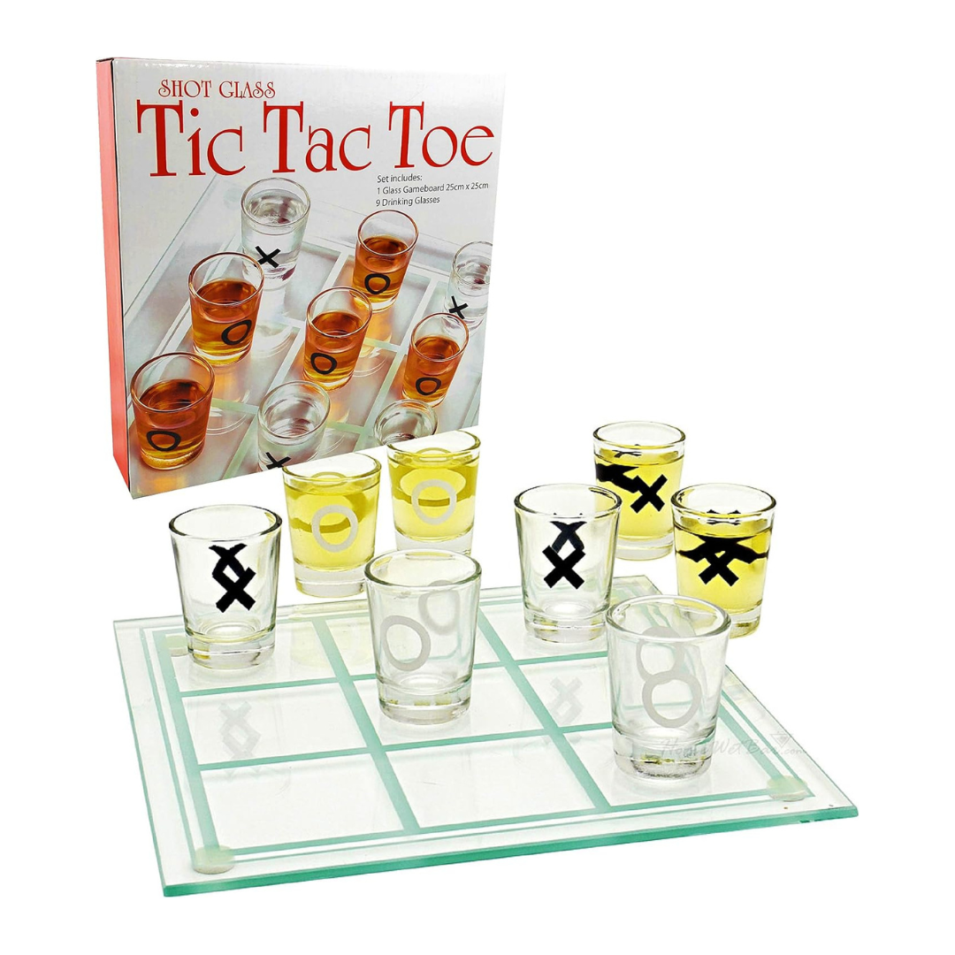 Shot Glass Tic Tac Toe