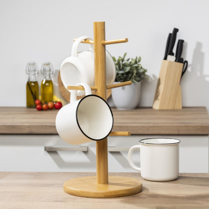 Wooden Mugs Holder Stand