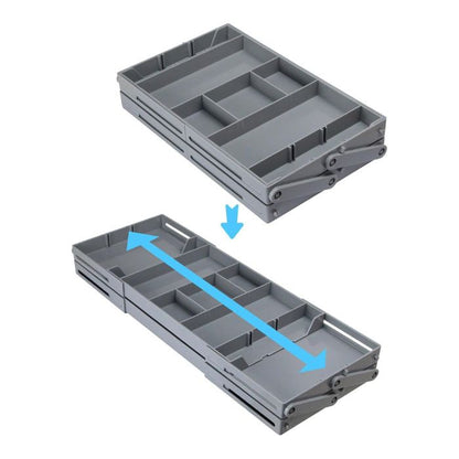 Expandable 2-Tier Drawer Organizer