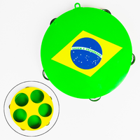 World Cup Fan Tambourine