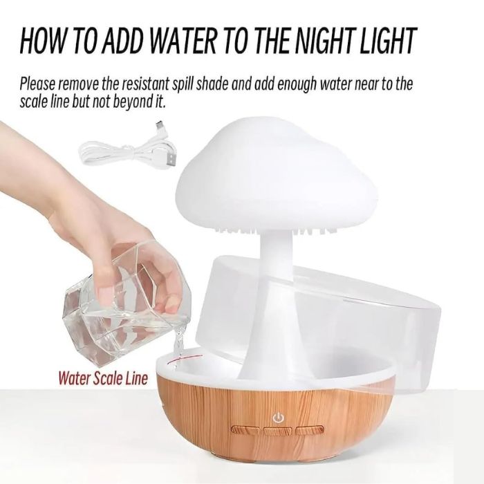 Cloud Rain Humidifier