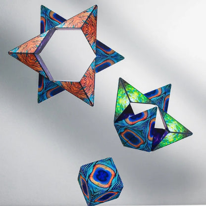 Magic Shape Shifting Magnetic Cube (CHOOSE A 3rd CUBE FOR FREE)
