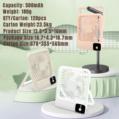 Foldable 5-Speed Desktop Fan