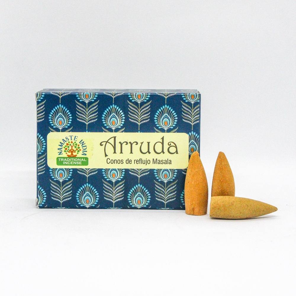 Arruda masala backflow incense cones box with 3 cones