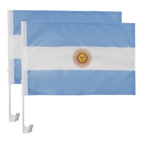 Argentina Car Window Flag 30x45 cms