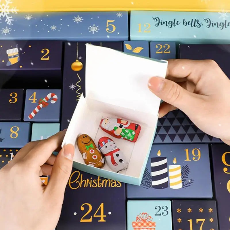 24-Days Christmas Advent Calendar Gift Boxes