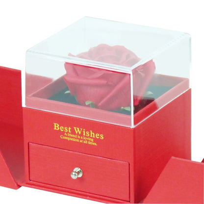 Eternal Rose Gift Box + “I Love You” in 100 Languages Necklace