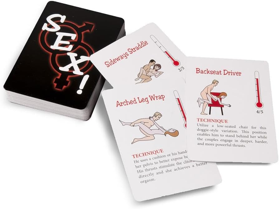 A Year of Sex! Sexual Position Card Game for Couples