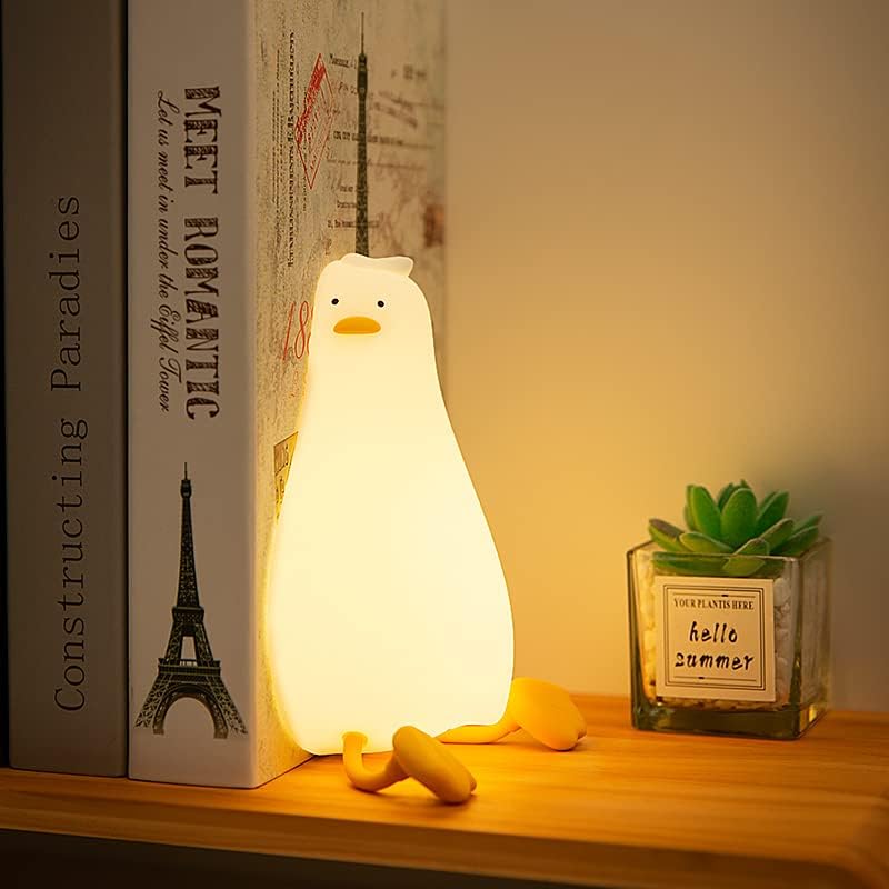 Cute Rechargeable Duck Night Light