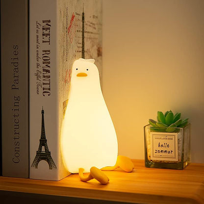 Cute Rechargeable Duck Night Light