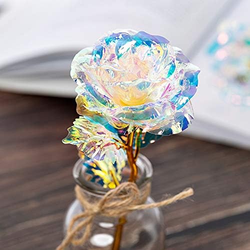 Golden Eternal Crystal Rose