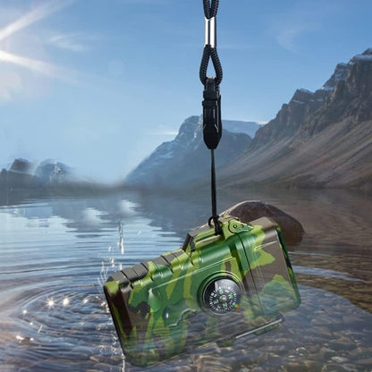 Waterproof Jet Flame Outdoor Lighter w/ Compass