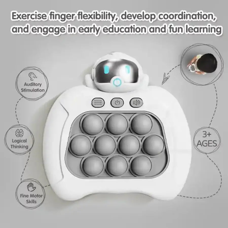 Astronaut Push Bubble Toy