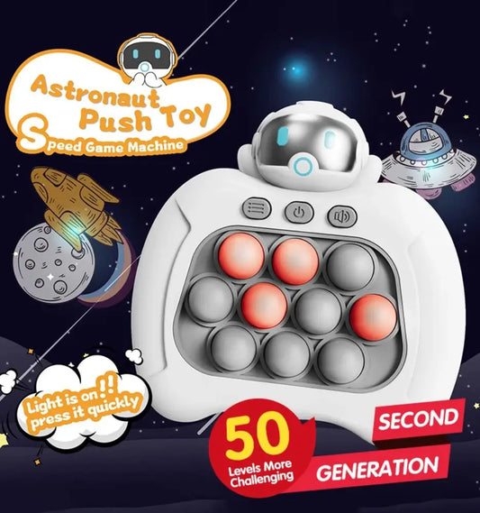 Astronaut Push Bubble Toy
