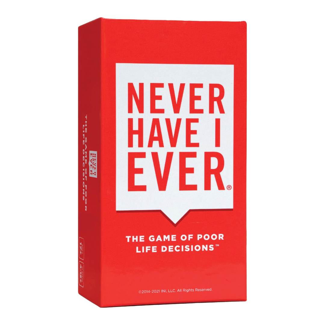 NEVER HAVE I EVER.