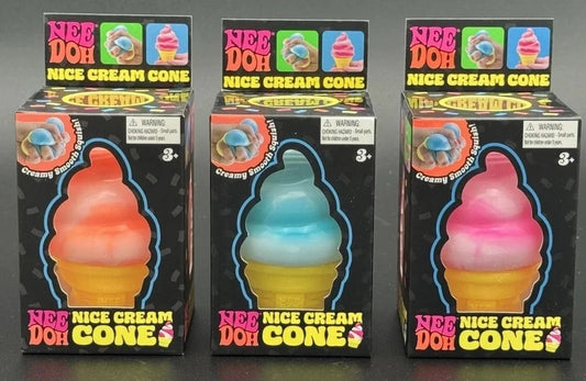 NeeDoh Nice Cream Cone Squishy Toy