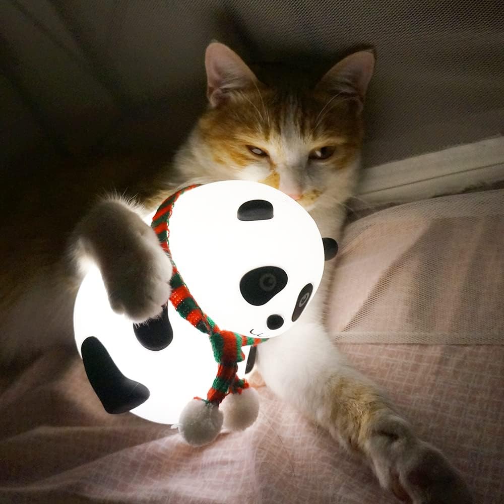 Panda Silicone LED Night Light - Touch Color Change