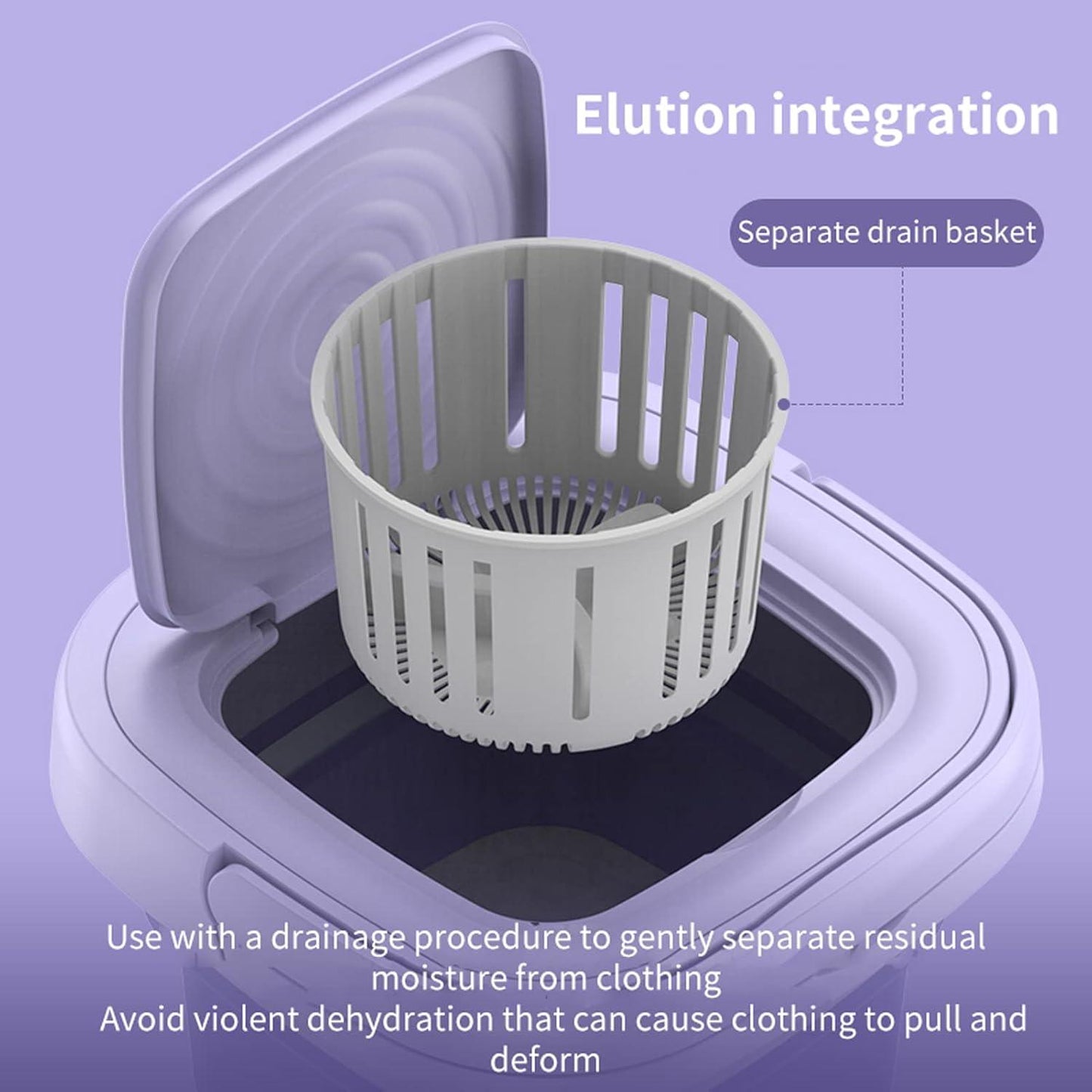 Foldable Washing and Drying Machine 15L