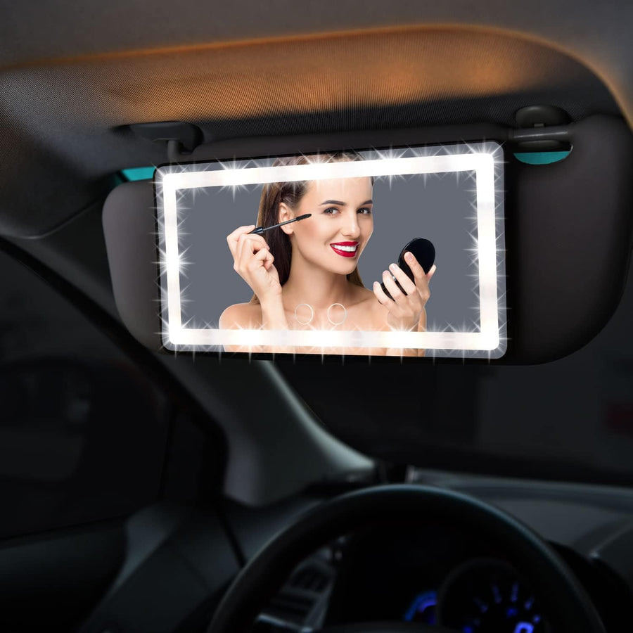 Rechargeable LED Car Vanity Mirror