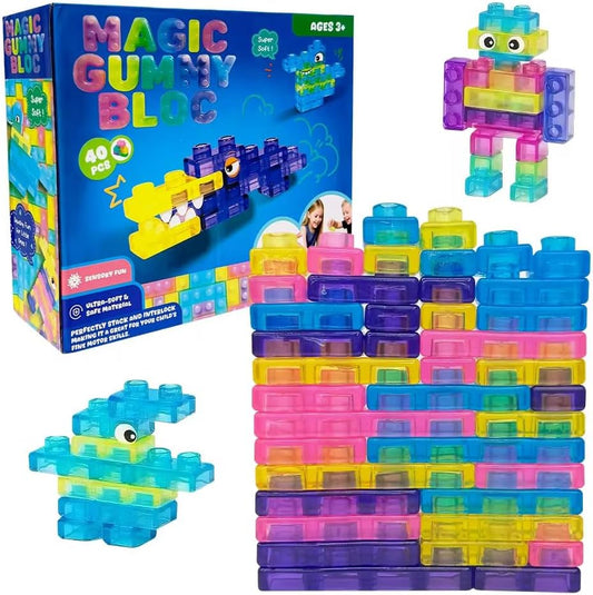 Magic Gummy Soft Building Blocks