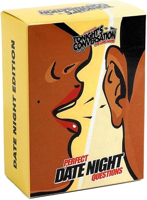 Perfect Date Night Questions card game box, Tonight's Conversation Date Night Edition