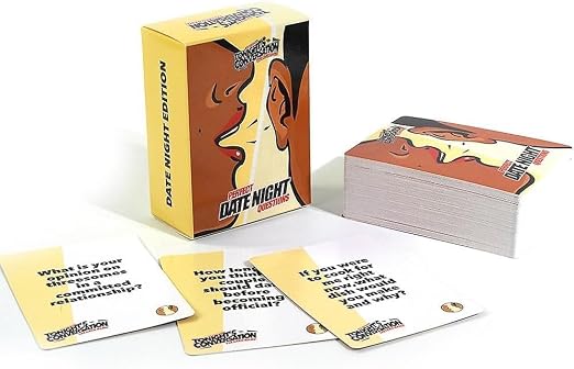 Perfect Date Night Questions Date Night Edition box with sample question cards
