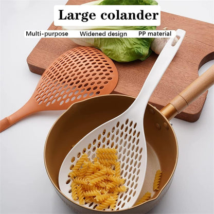 Plastic Strainer Cooking Spoon