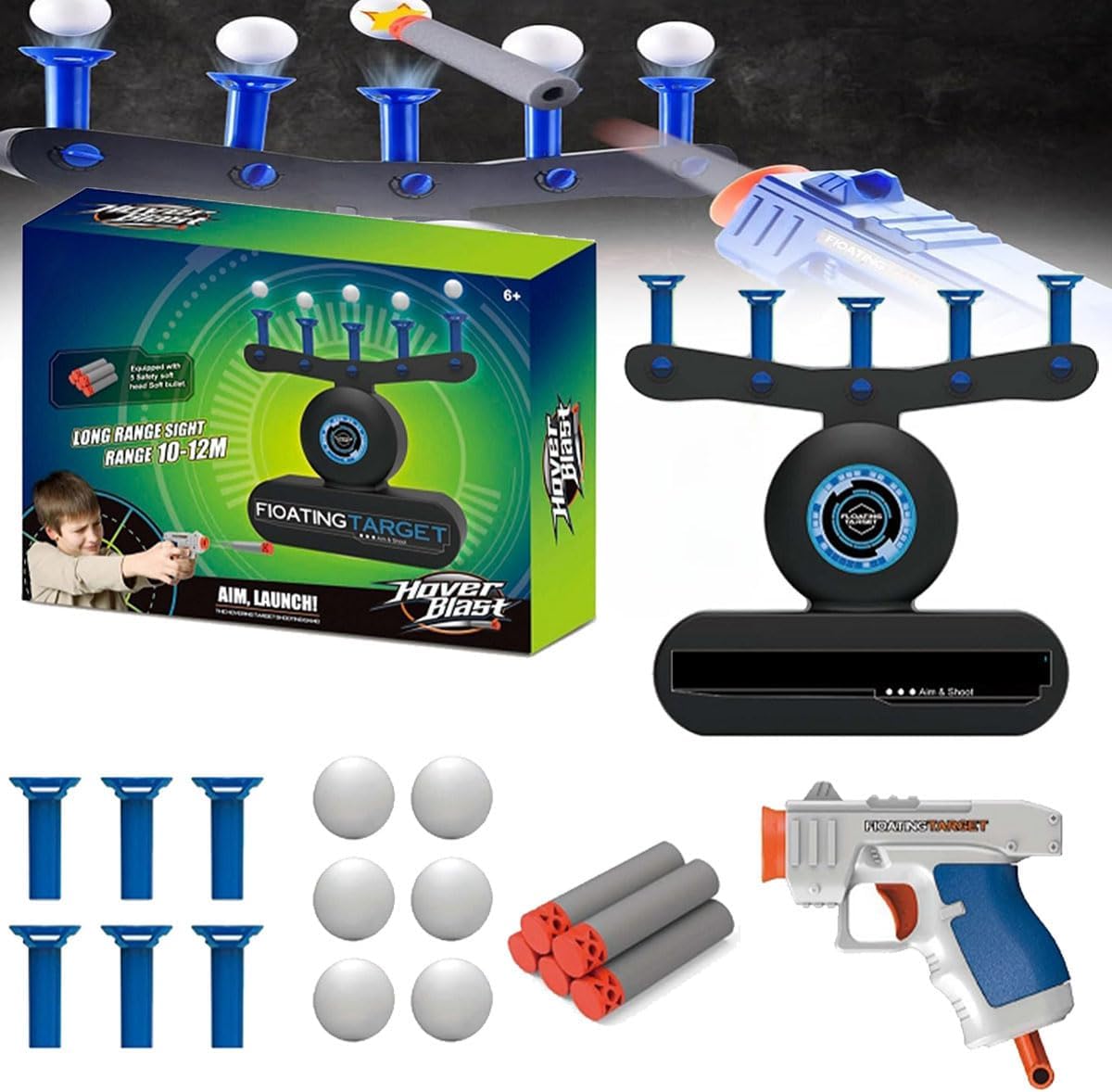 Floating Target Hover Shooting Game