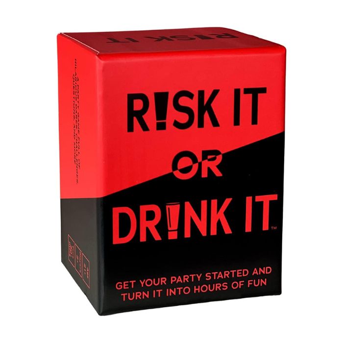 RISK IT OR DRINK IT Couple Game