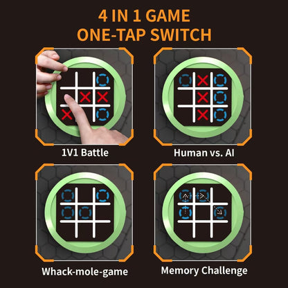 4-in-1 Infinite Smart Tic Tac Toe Game