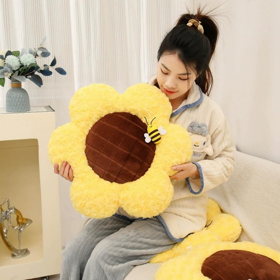 Sunflower Plush Pillow