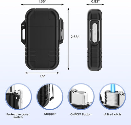 Waterproof USB Torch Lighter