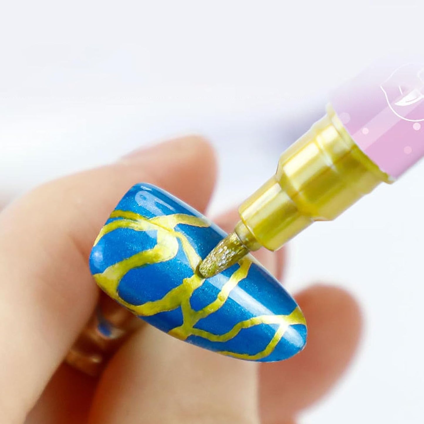 10-Color Nail Art Marker Set