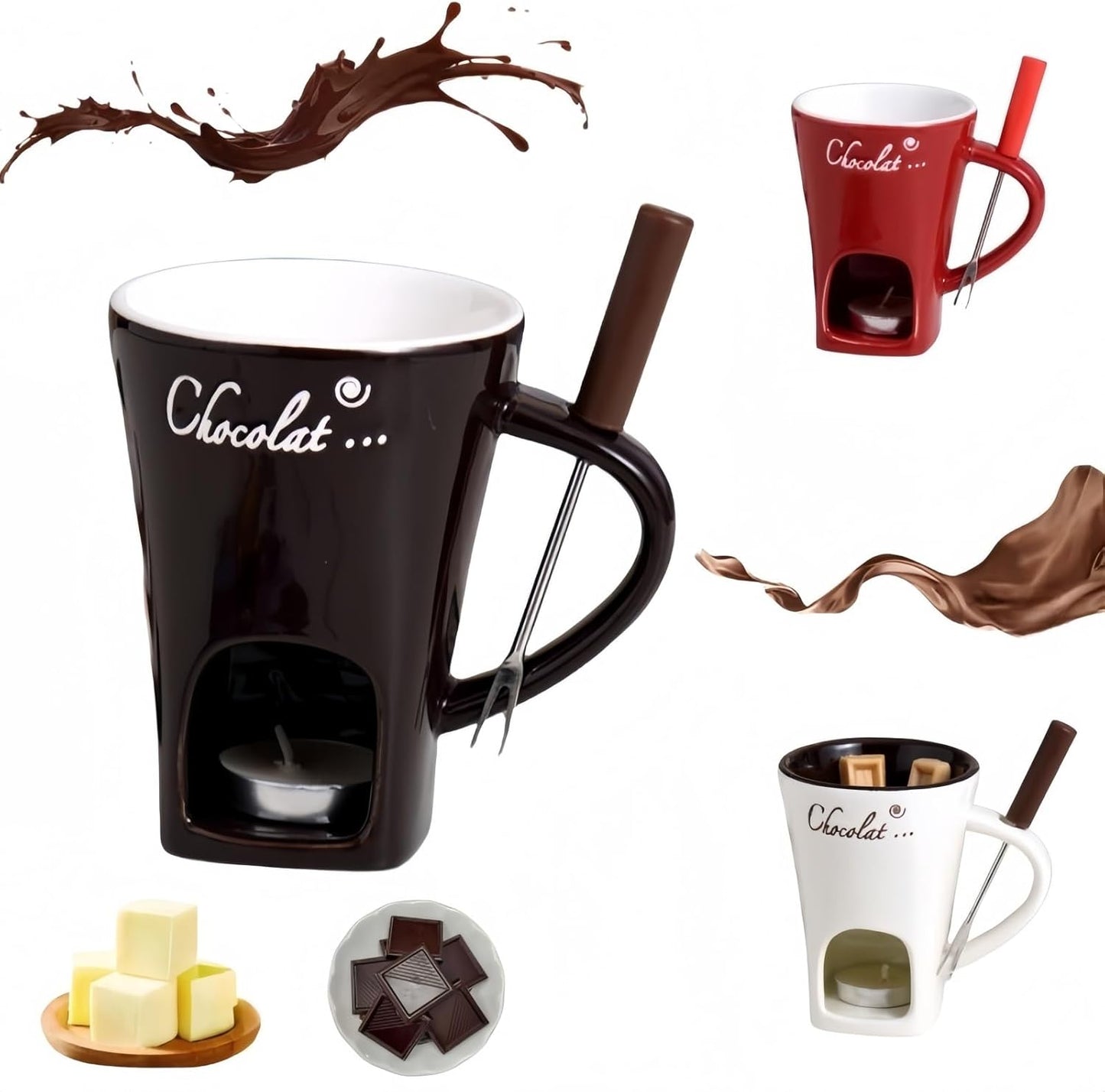 Chocolate Melting Mug Set