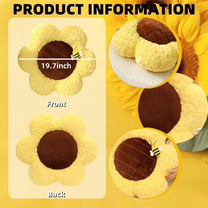 Sunflower Plush Pillow