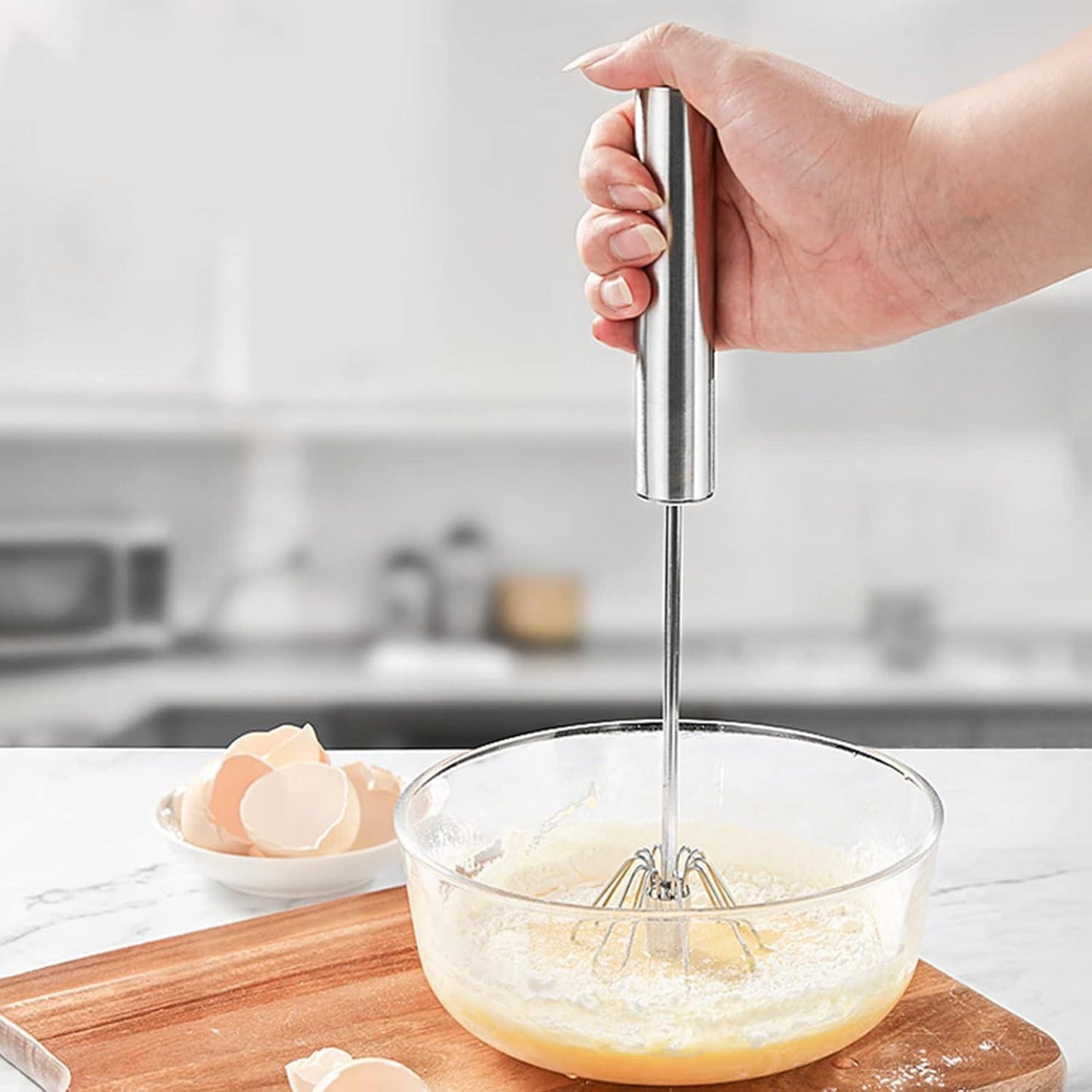 Semi Automatic Egg Beater